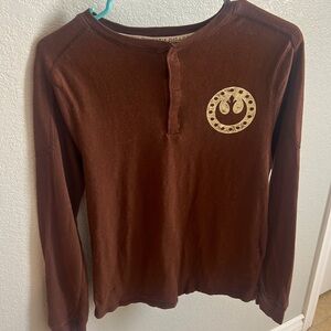 Star Wars Galaxy’s Edge long sleeve tee!   Worn only a couple times. Size small